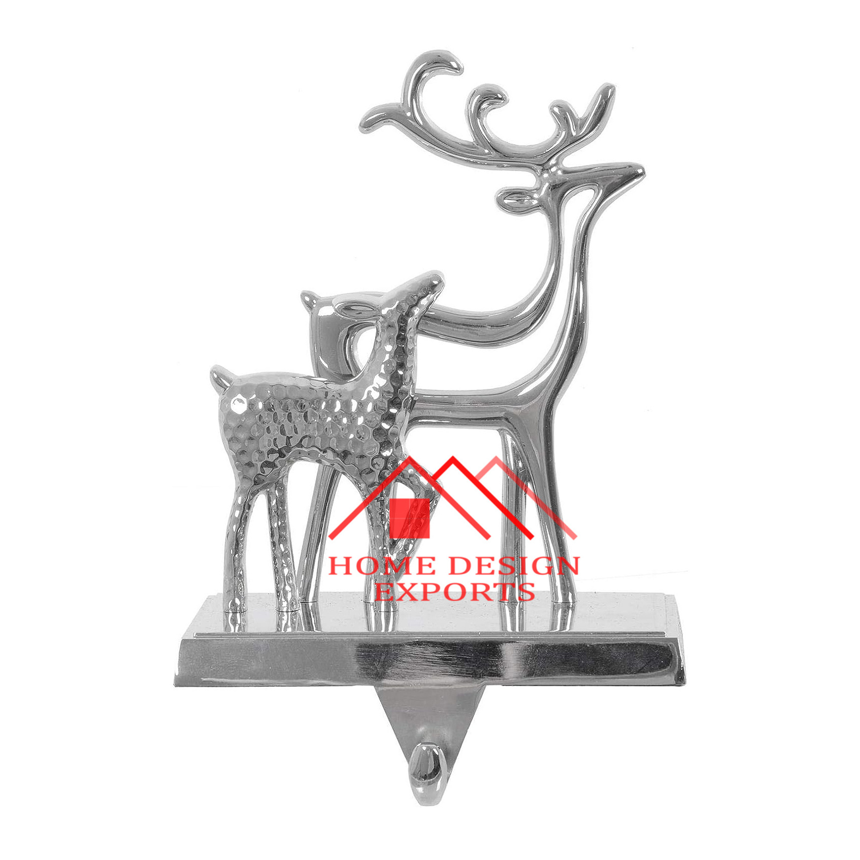 aluminium stocking holder Christmas Tree