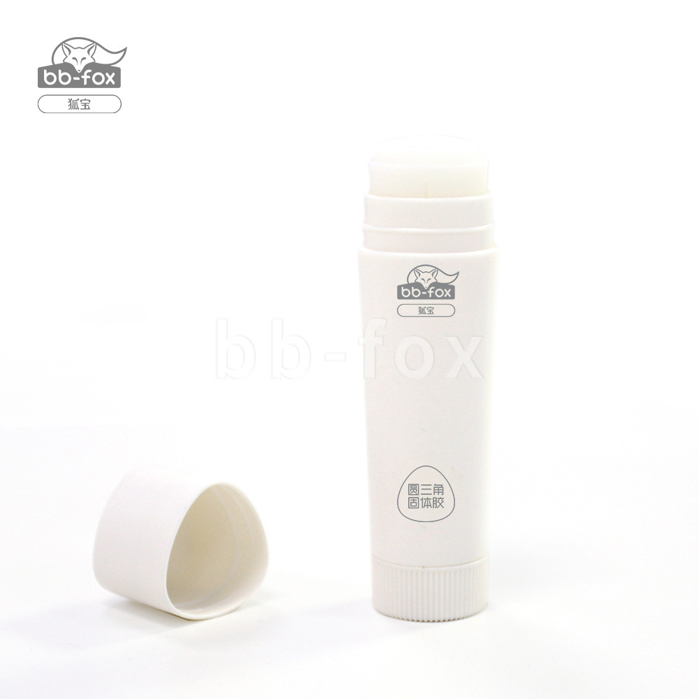 15g Wholesale Hot Selling Non-toxic Acid-free Solvent-free kids school Round Triangle PVP Solid Glue Stick