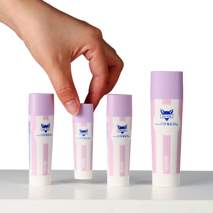 Disappearing Purple Washable School Glue Sticks PVP Stationery Solid Glue Stick for school, Office