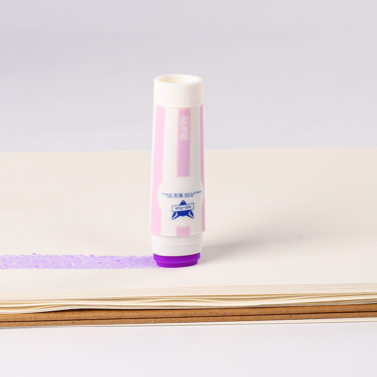 Washable Glue Stick Disappearing Purple Color Nontoxic Permanent Stationery Glue Sticks