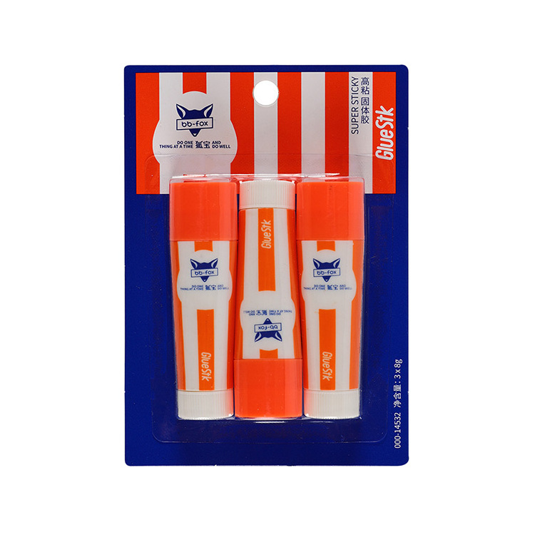 Safe Non-toxic Solid Glue Stick Strong Adhesive Small Glue Sticks for School, Office, Craft