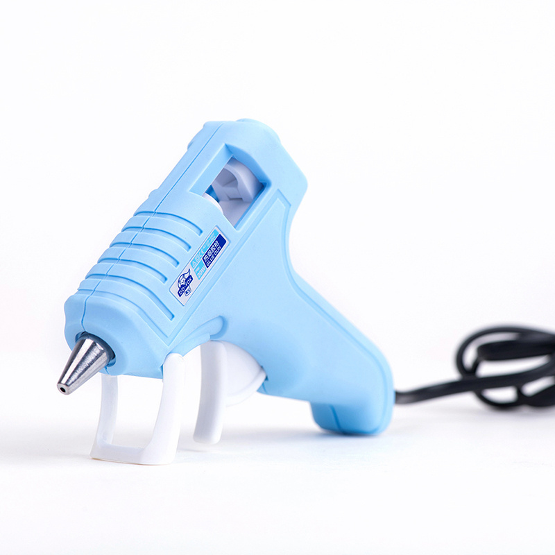 High quality industrial 10W hot melt glue gun with 7mm glue sticks using the school and office