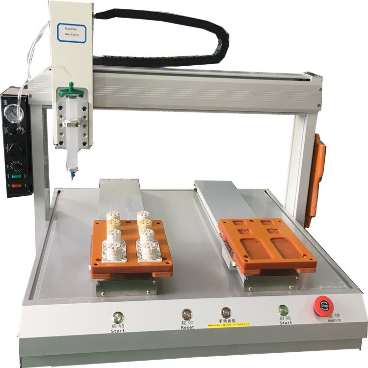 Accurate Ab Glue/PU Glue/UV Glue Dispenser Machine automatic Epoxy Resin Silicon Gel Liquid Ab Glue Dispensing Machine