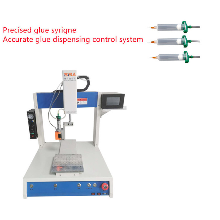 Hot melt glue dispenser spraying machine universal automatic silicone/epoxy resin/UV glue dispensing machine