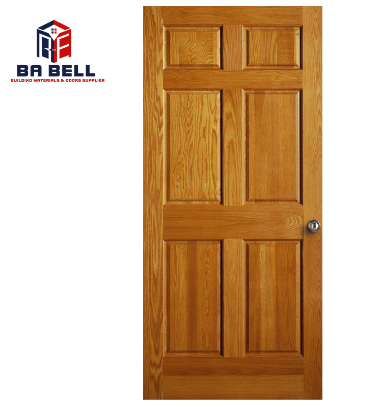 Classic rustic style 2 panels custom sliding single / double  flat panel barn door bedroom warehouse internal entry doors