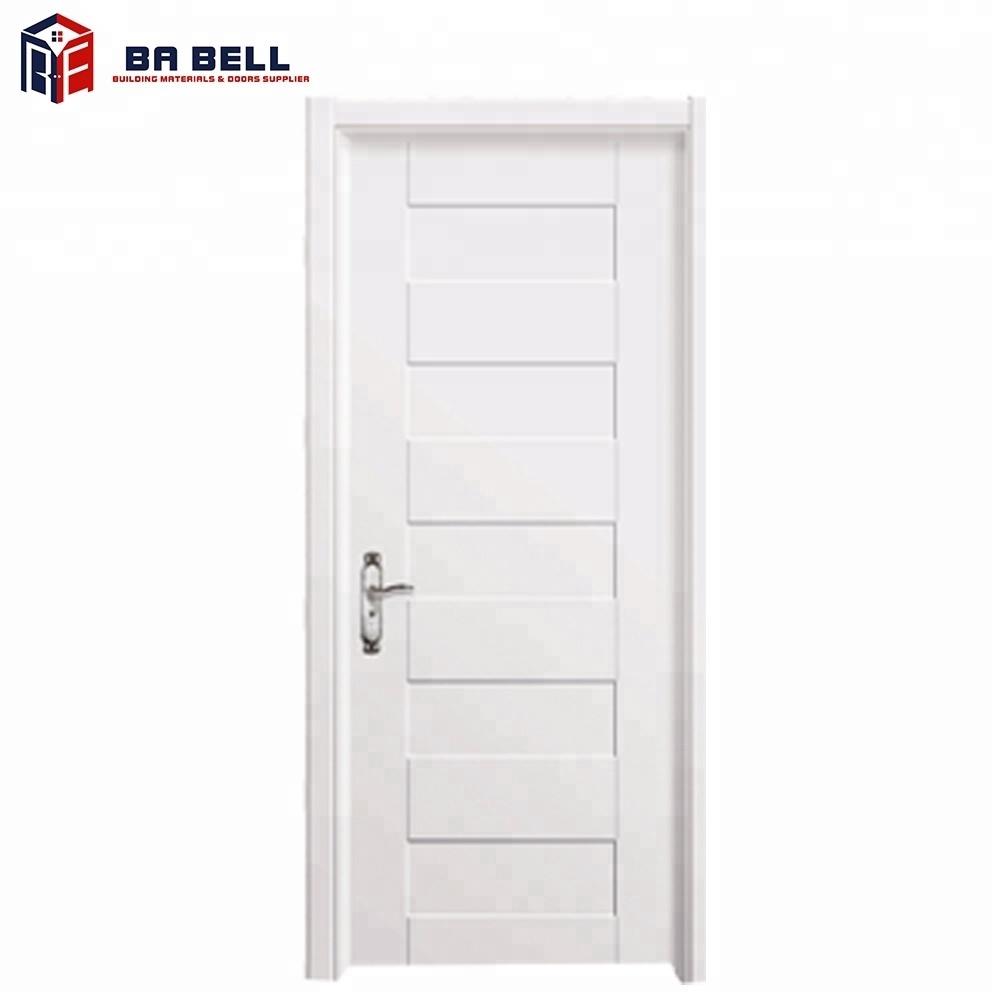 New design fancy Main Door Design MDF Single Korean Ecological Door Room Interior Wooden Door