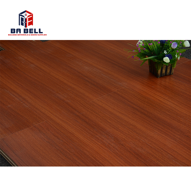 Rosewood wood look flooring brazilian cherry click flooring waterproof red mahogany timber wooden laminate floor