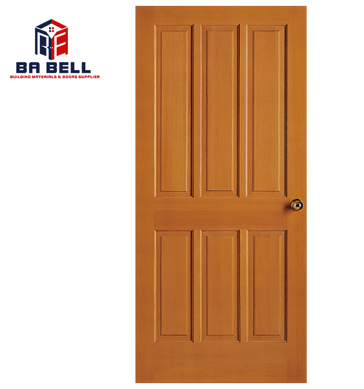 Classic rustic style 2 panels custom sliding single / double  flat panel barn door bedroom warehouse internal entry doors