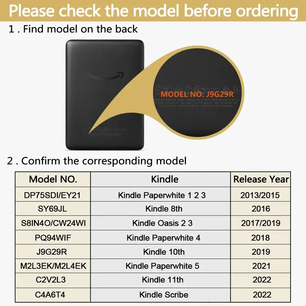 Y style Foldable Stand Case for Kindle Paperwhite Oasis 2022 2019 2018 2 3 4 5 7 8 9 10th 11th Generation 6 6.8 Inch Pouch Cover