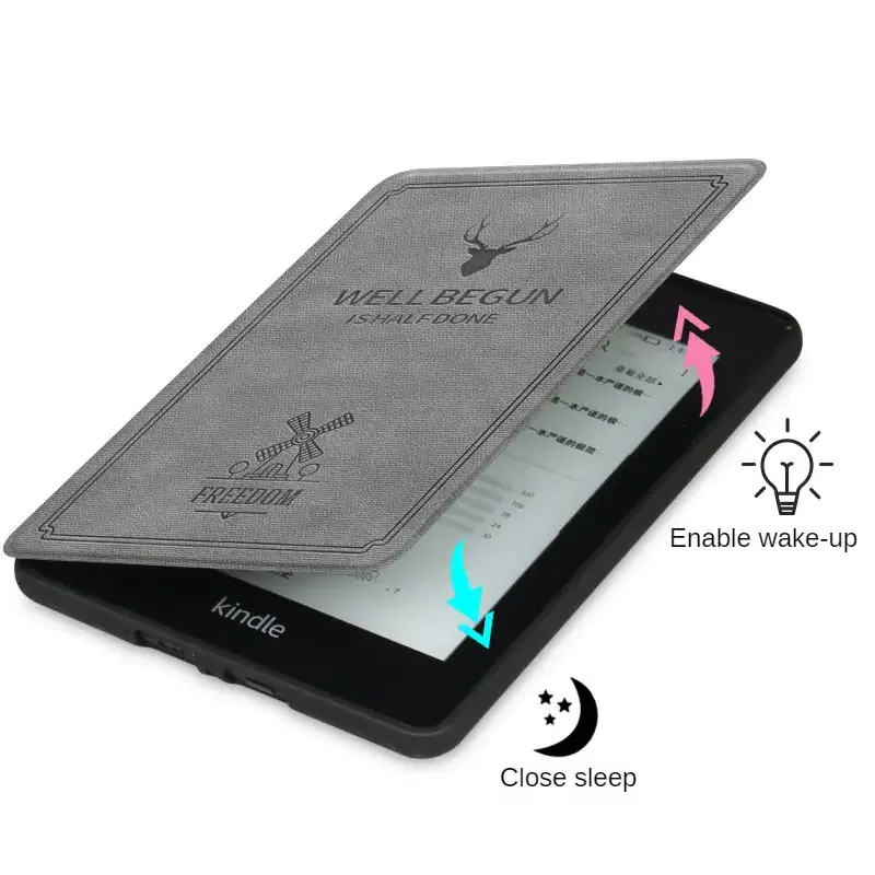 For kindle paperwhite 2021 case For Amazon Kindle 6 inch for kindle paperwhite 10th Automatic sleep and wake Cover