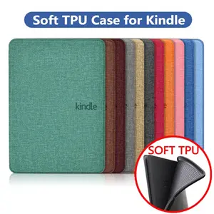 Soft TPU Case for Kindle Paperwhite 2022 2021 2019 2018 2016 1 2 3 4 5 6 7 8 9 10th 11th Generation 6 6.8 Inch Pouch Cover Funda