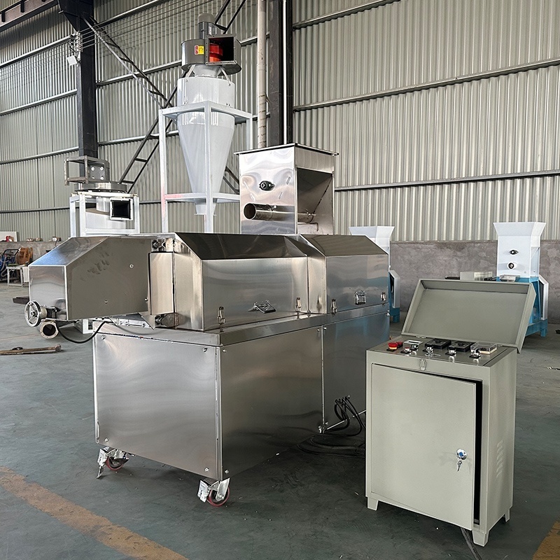 Automatic puffing food maize puffed rice corn puffs snack food production line machines ball corn puff making machine