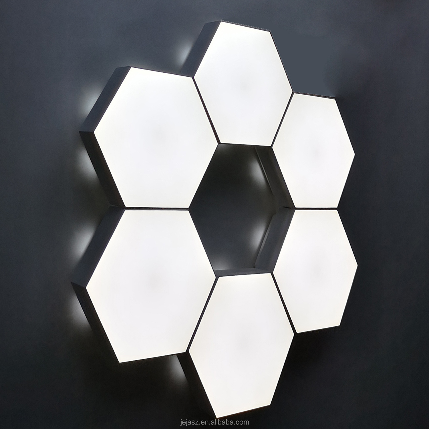 2020 new arrivals RGB Touch Sensitive Night Lamp Modular Quantum Honeycomb Wall Light Hexagon Modular Touch lights with Remote