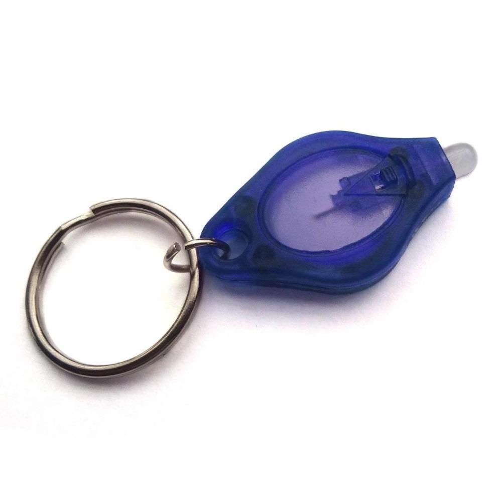 Wholesale Portable Mini UV Led Keychain Lights /Led Key Chains/Keyring/Flashlight Mini Light