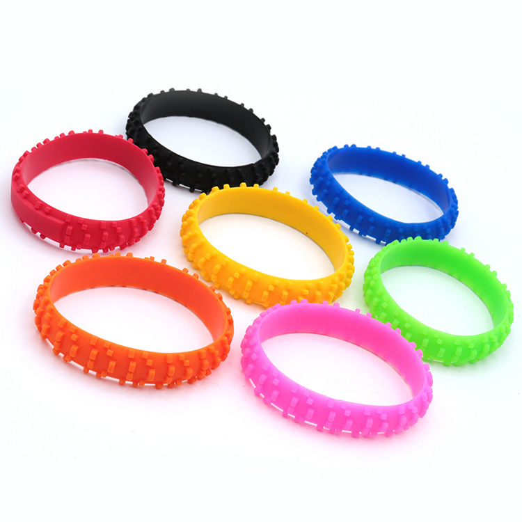 Custom Tire Silicone Rubber Tread Silicone Bracelet Tire Silicone Wristband