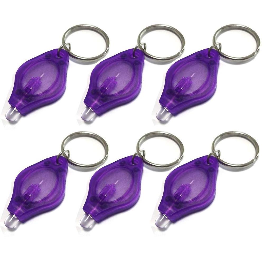 Wholesale Currency Checker light up key chain/Mini UV Led Keychain Flashlights