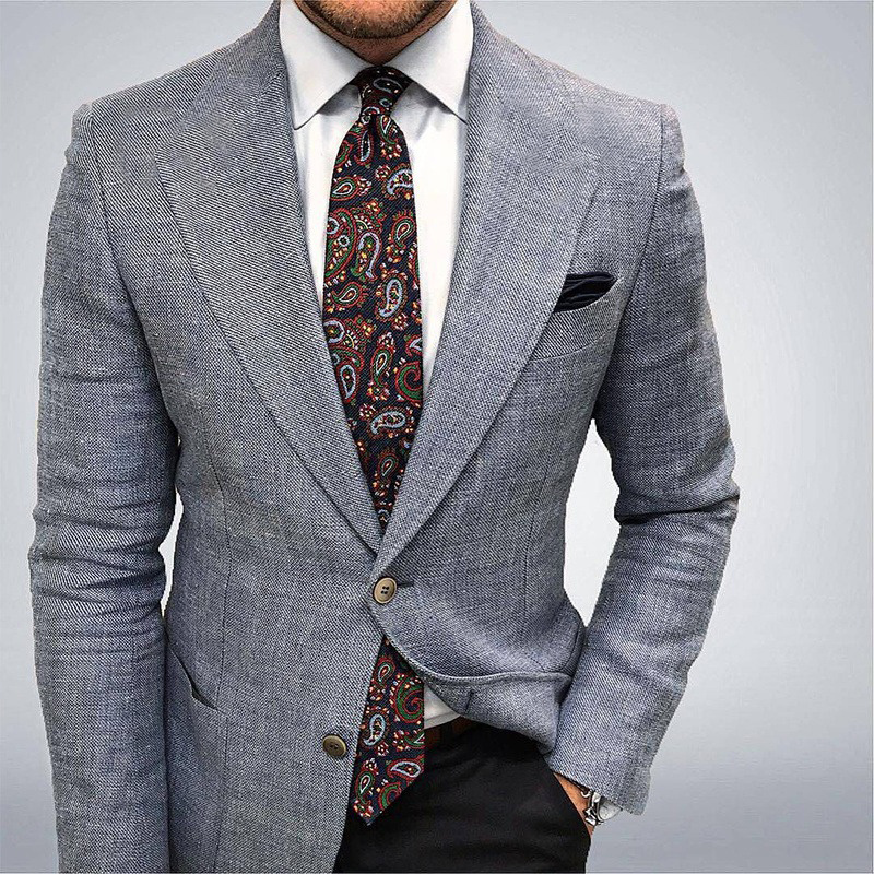 Hot Wholesale Casual Office Party Selling High Quality Business Slim fit Fashion Suit for Man Mens Suits Blazer