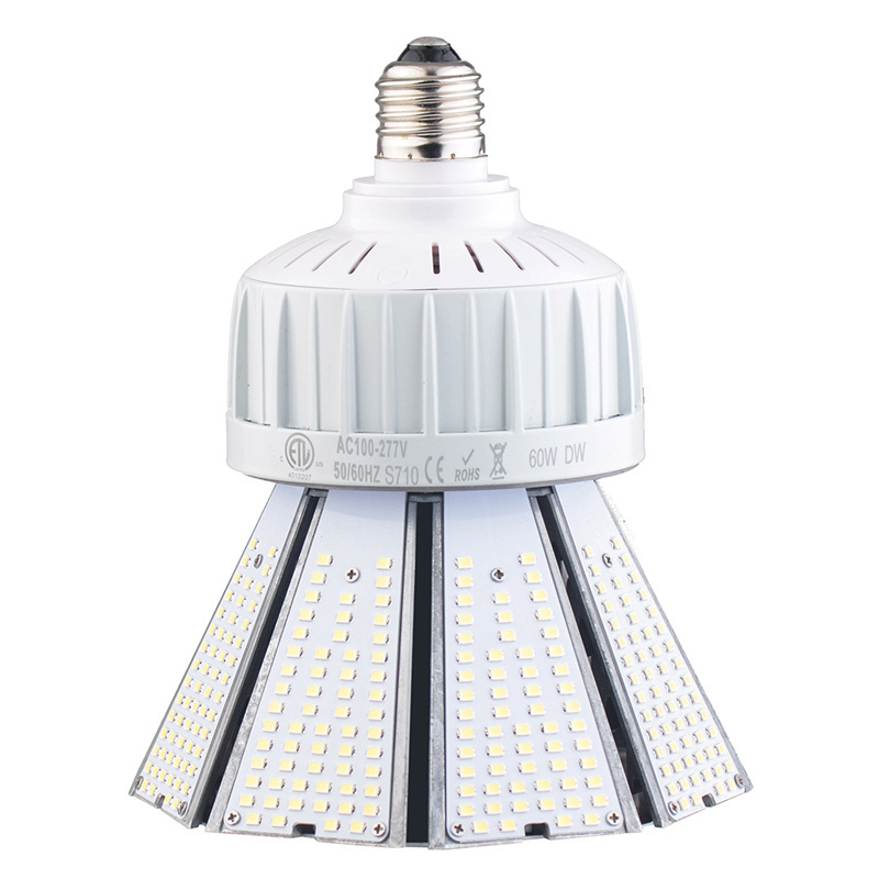 US stock E39 E26 40W LED Inverted Garden light 100-277VAC LED Post Top Fixtures Light Retrofit LED corn Bulb