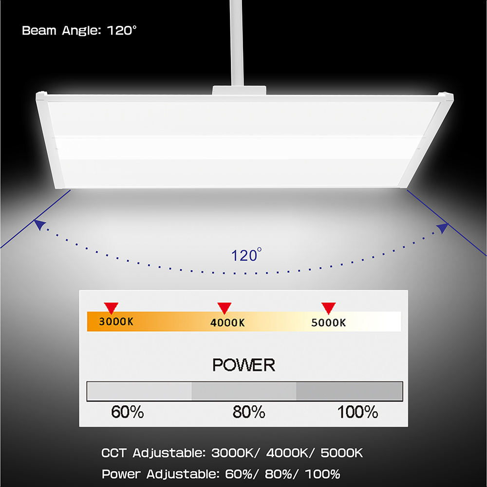 Warehouse Industrial Led Linear High Bay Work Shop Light Industrial Warehouse Light