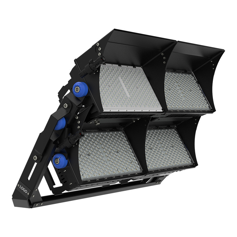 Bbier 450W 900W 1350W 1800W Outdoor Indoor Stadium Sport Led Flood Light For Bridge Lighting With Laser Sight