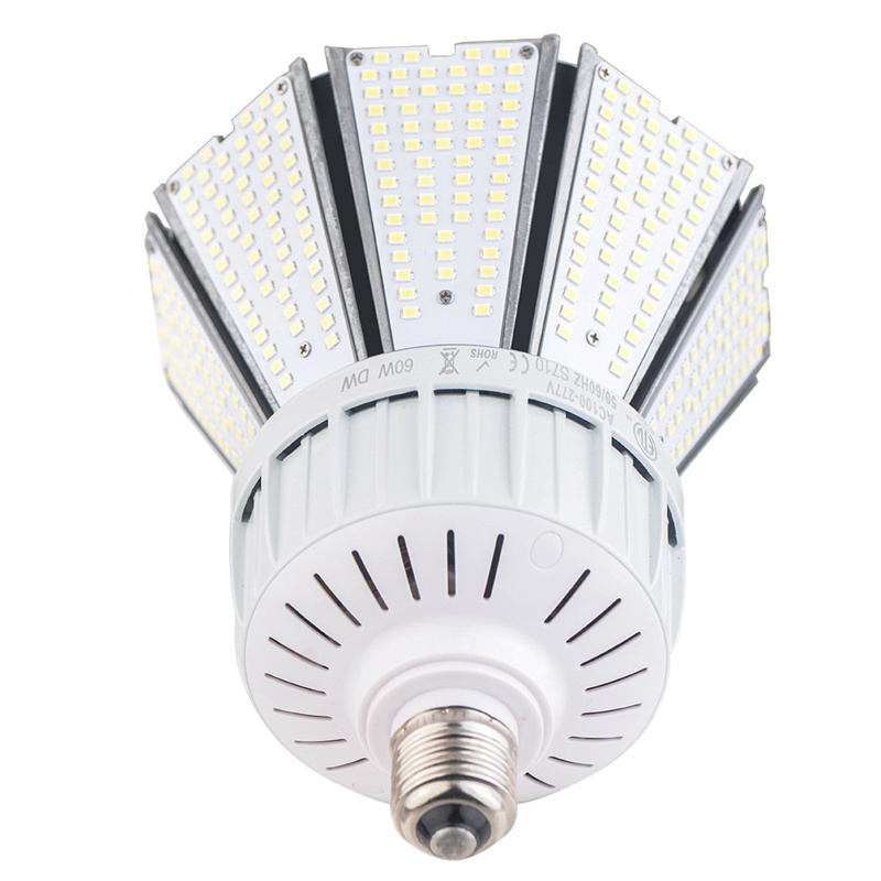 US stock E39 E26 40W LED Inverted Garden light 100-277VAC LED Post Top Fixtures Light Retrofit LED corn Bulb