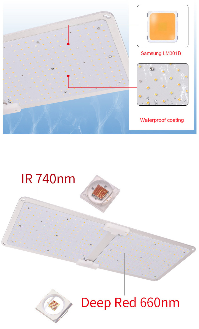 Lm301h Evo Hydroponic Plant Dimmable Bar Style LED Grow Light Fixture for Indoor Plants