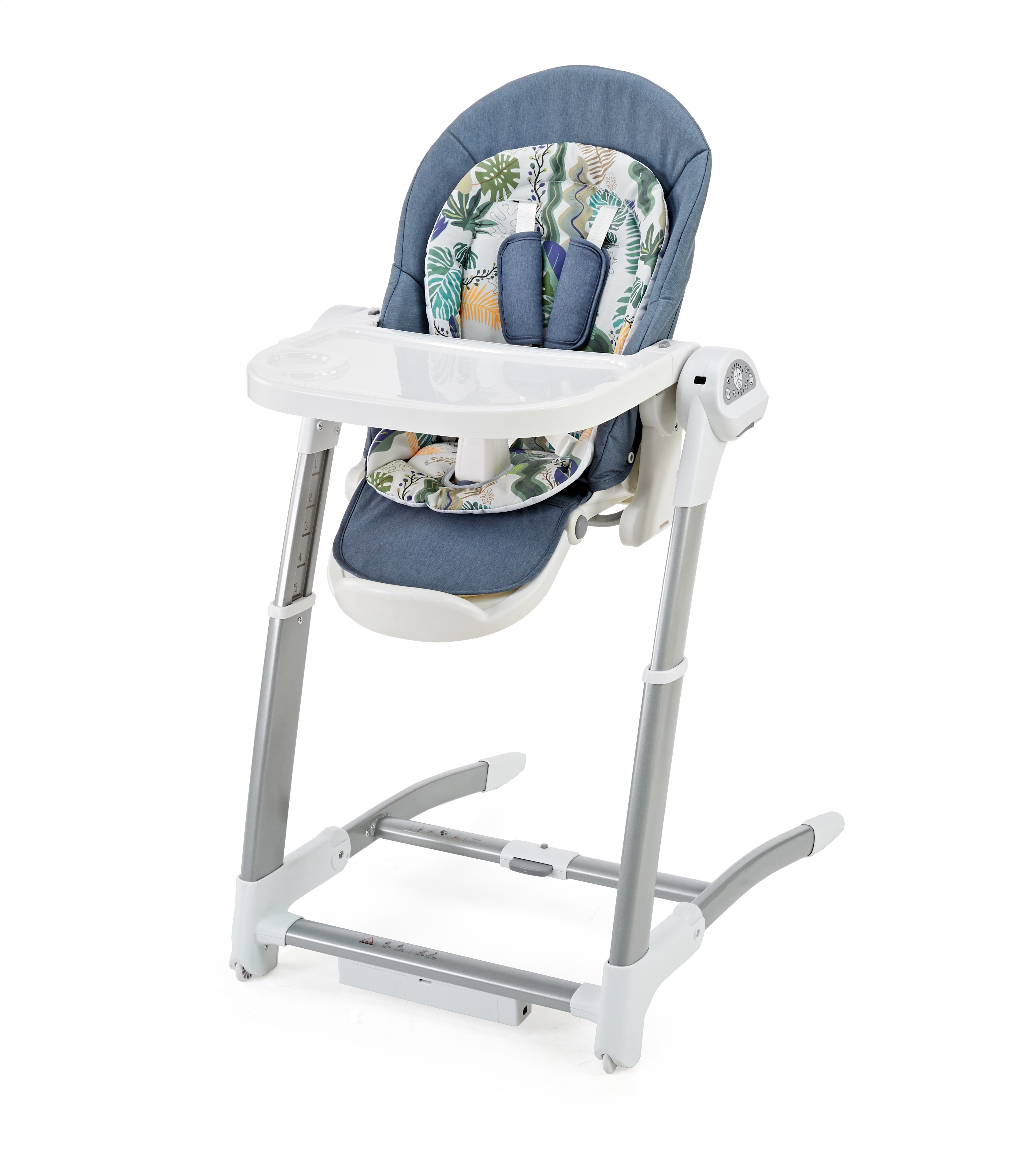 3 In 1 Newborn Automatic Swing Rocking Dining Chair  Baby High Chair