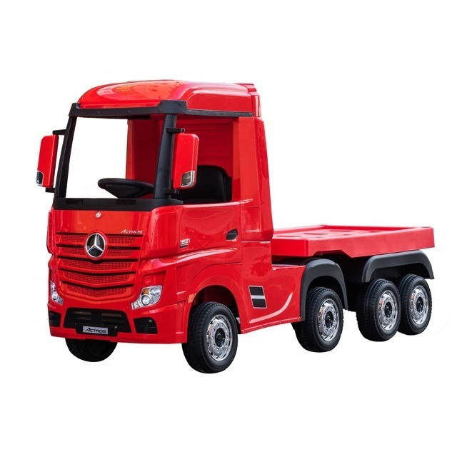 Licensed Mercedes Benz Actros  24v 4x4 ride on truck children electric car child car for kids drive