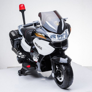 Hot Model Baby12V Children Ride On Police Motorbike  3 Wheel Kids Electric Toy Drive Ride On Motorcycle//