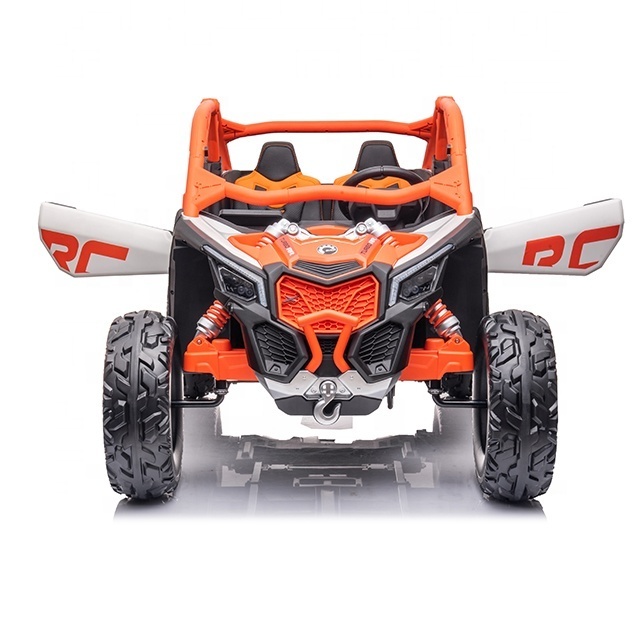 Licensed Can Am Marverick UTV 4x4 battery rechargeable toys electric ride on cars for kids 24v 2 seater