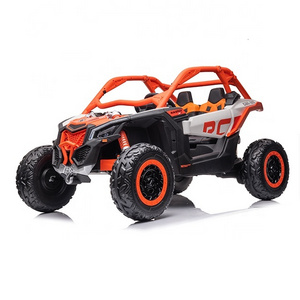 Licensed Can Am Marverick UTV 4x4 battery rechargeable toys electric ride on cars for kids 24v 2 seater