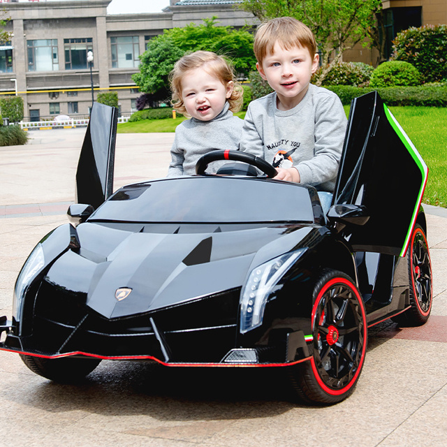 2021big size Licensed Veneno Lamborghini 12v ride on car kids electric car toys Sport car 2 seats