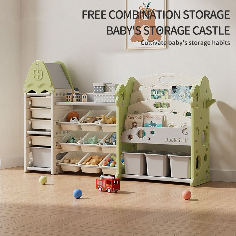 Children Bedroom Furniture Sets Toys Teen Baby Plastic Clothes Storage Organization Book Shelf Kids Toy Storage Cabinets