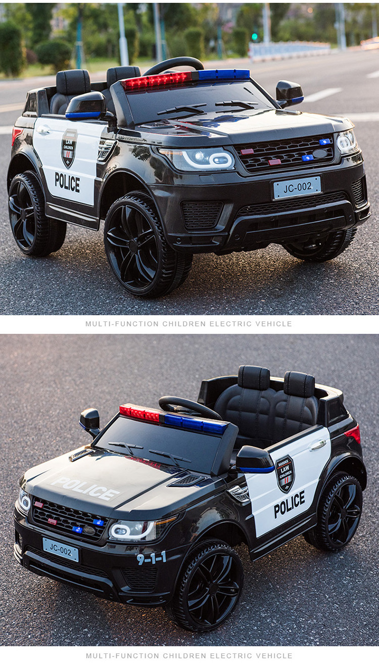 kids police ride on car  kids toys 2021 car electric toy cars for kids to drive