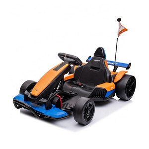 cool 2021 Licensed Mclaren go kart kids cars electric ride on 24v electric go kart for kids pedal