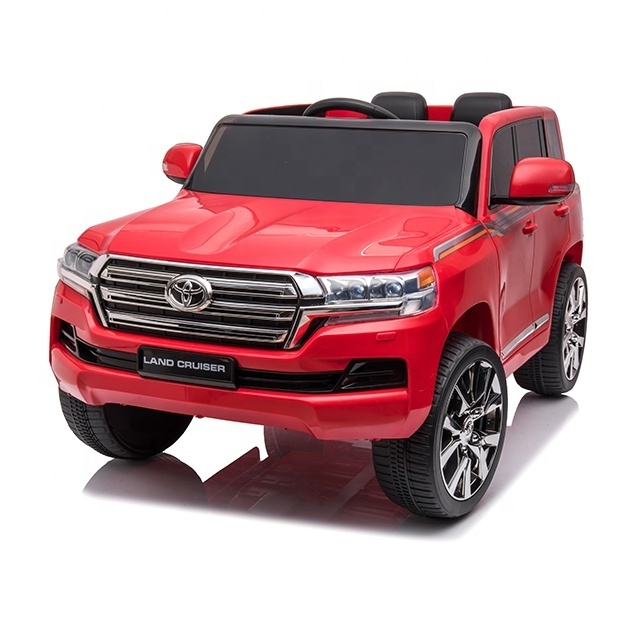 Licensed TOYOTA LAND CRUISER  toys electric children's car ride on cars for kids