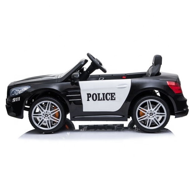 Licensed Mercedes Benz police toys electric cars for kids electric car ride on police car for kids to drive