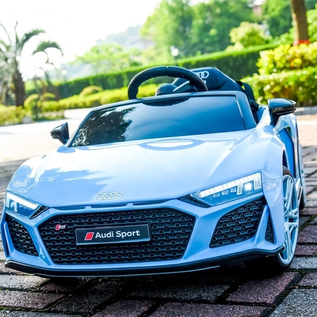 2021 Licensed Audi R8 power wheel ride on cars 12v kids battery operated cars kids electric car