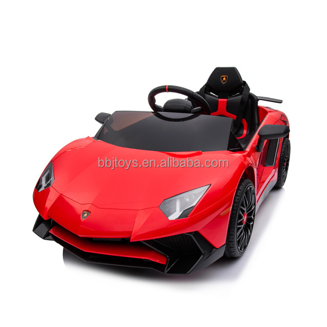 2022 Licensed Lamborghini Cool 12v baby electric car kids electric ride on toy car for kid