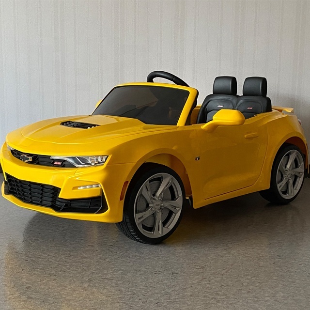 Newest Licensed Chevrolet Camaro 2SS Power wheel ride on cars 12v children battery car child car for kids drive