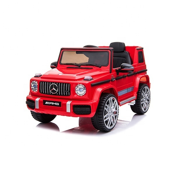 Licensed Mercedes Benz G63 AMG12v ride on car remote control 2 seater kids rechargeable cars