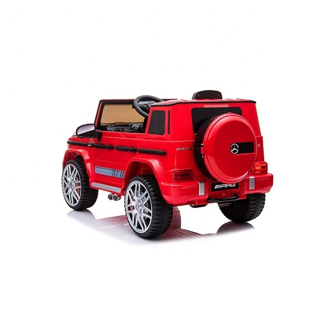 Licensed Mercedes Benz G63 AMG12v ride on car remote control 2 seater kids rechargeable cars