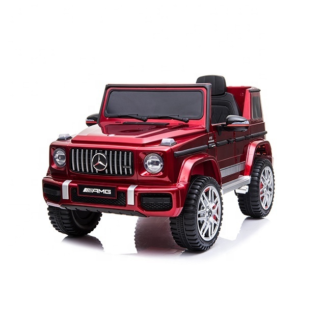 Licensed Mercedes Benz G63 AMG12v ride on car remote control 2 seater kids rechargeable cars