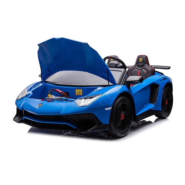 Licensed Aventador SV lamborghini 2 seats 4x4 kids electric ride-on cars oversized 24v