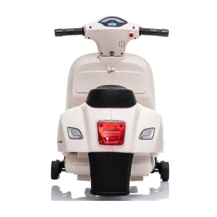 B/O Licensed VESPA kids ride on motorcycle baby toys bike kids electric motorcycle