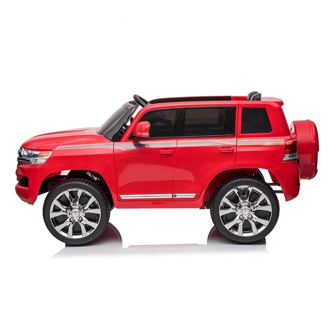 Licensed TOYOTA LAND CRUISER  toys electric children's car ride on cars for kids