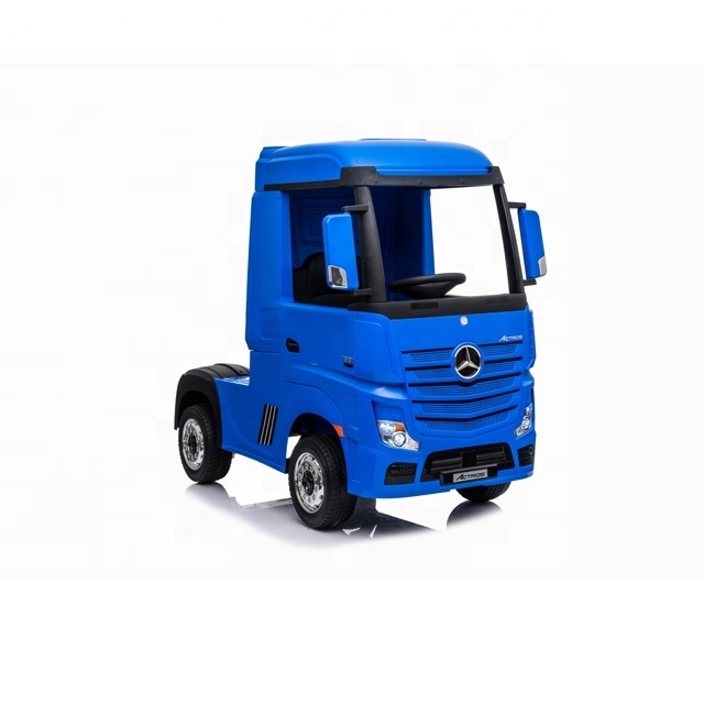 2021 Licensed Mercedes Benz Actros ride on truck toy powered battery cars kids drive