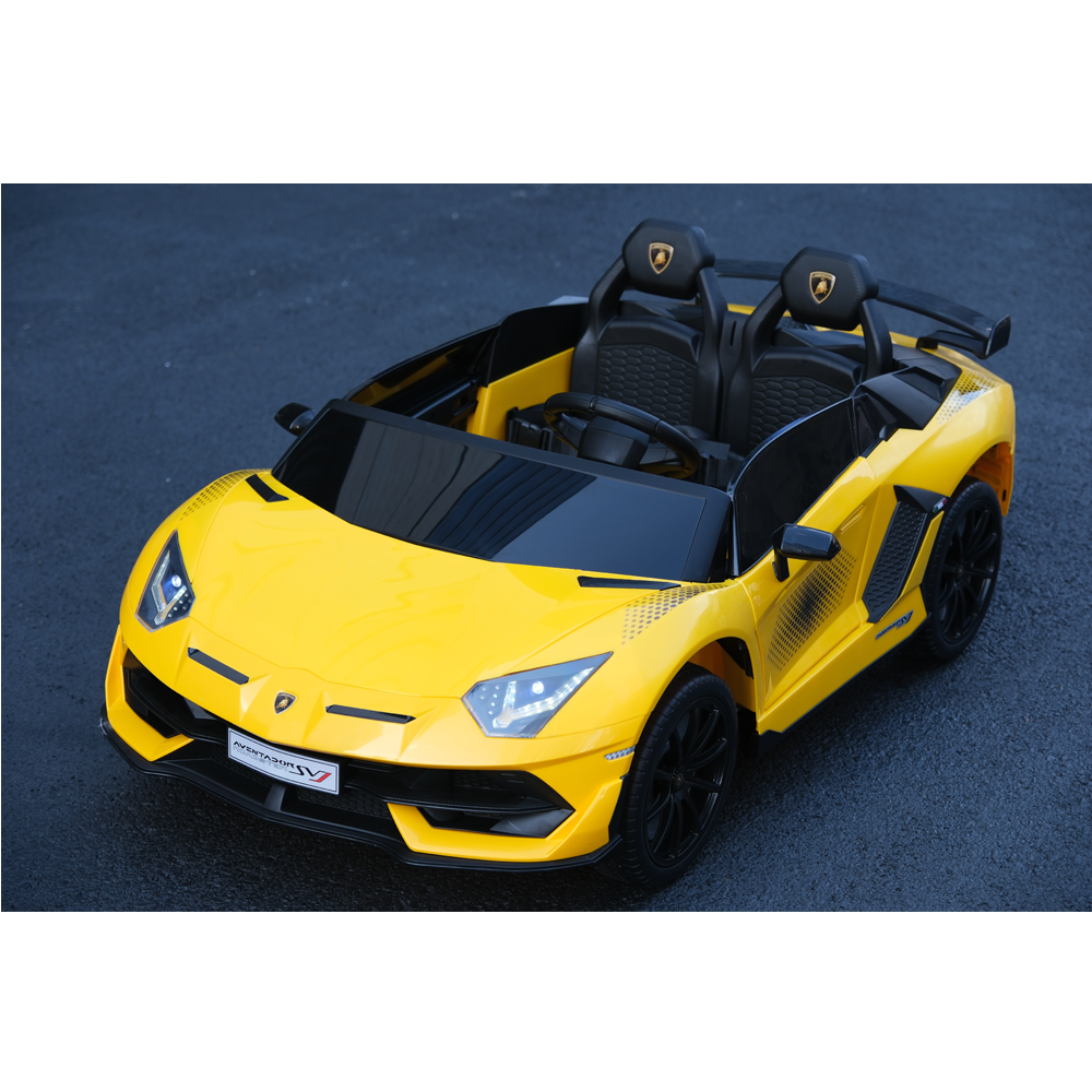 Licensed lamborghini kids car electric 24v 4 engine battery toy kid cars 24v electric remote control