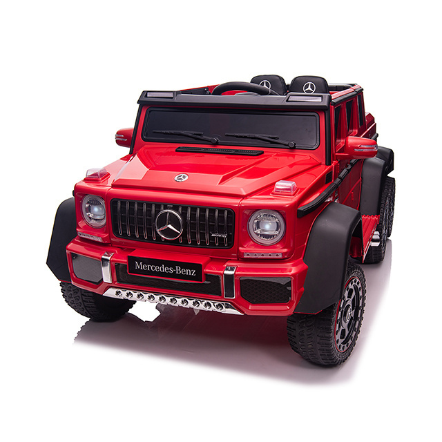 R/C Licensed Mercedes Benz G63 kids electric car 6X6 wheels ride on car big 12v electric cars for children