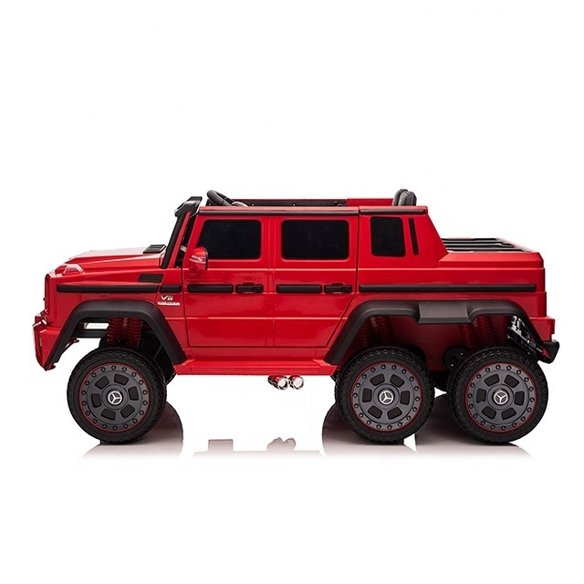 R/C Licensed Mercedes Benz G63 kids electric car 6X6 wheels ride on car big 12v electric cars for children